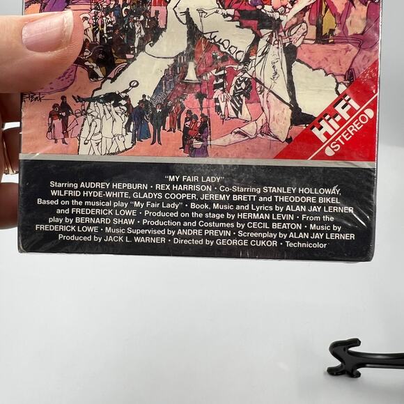 VTG My Fair Lady (VHS, 1964) New Sealed CBS FOX Video Audrey Hepburn Harrison - Picture 10 of 10